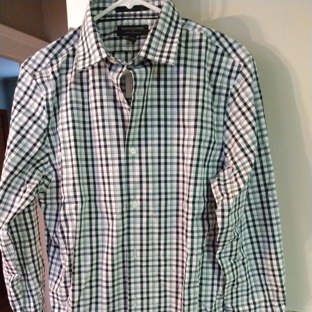 Banana Republic Men's Slim Dress Shirt (M)